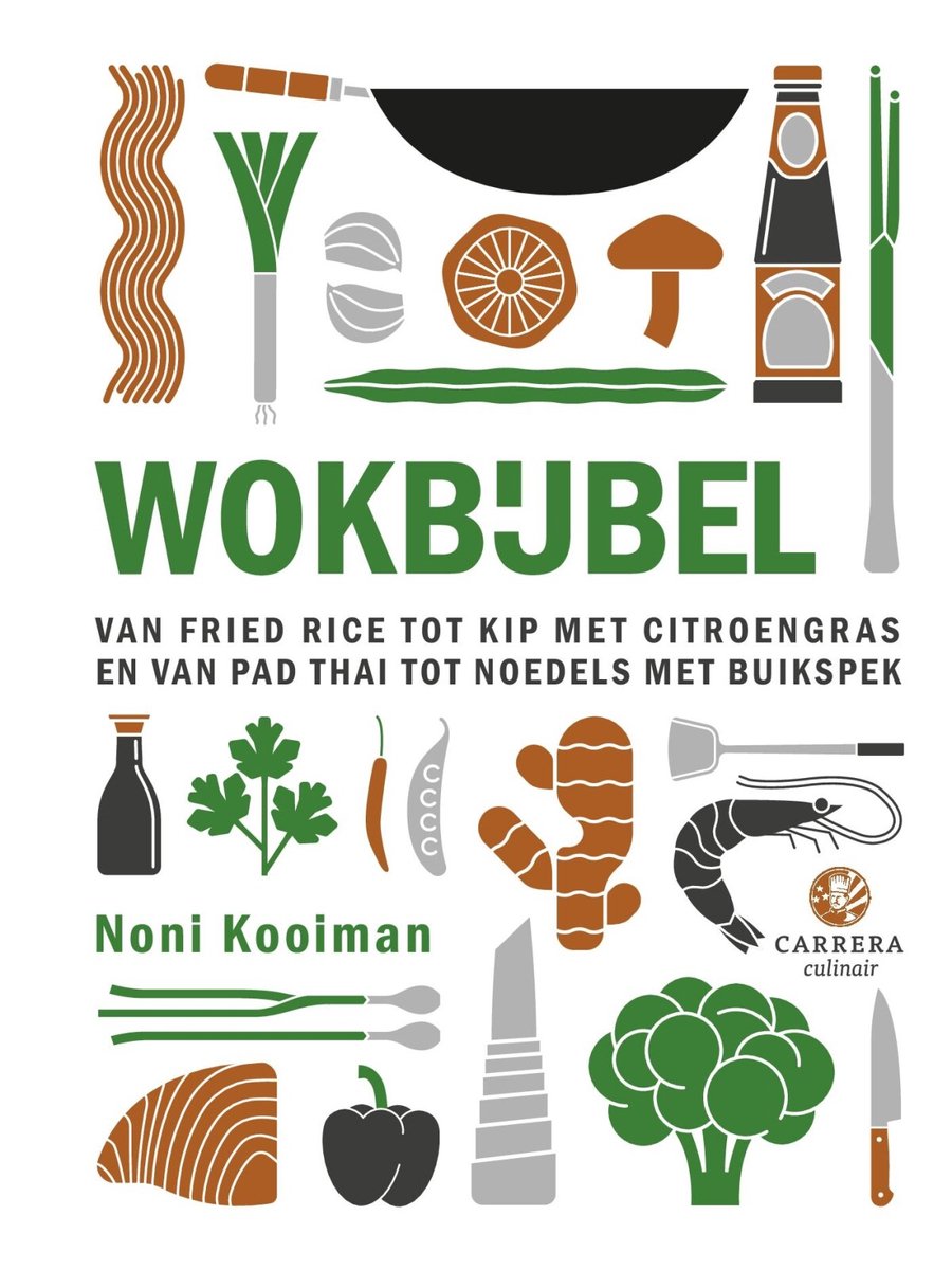 Omslag van Kookbijbels 36 - Wokbijbel