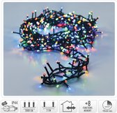 Microcluster Kerstboomverlichting- 1000 led - 20m - multicolor - Timer - Lichtfuncties - Geheugen - Buiten -Binnen