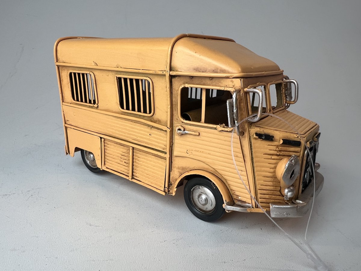 Citroën HY mini in het oranje