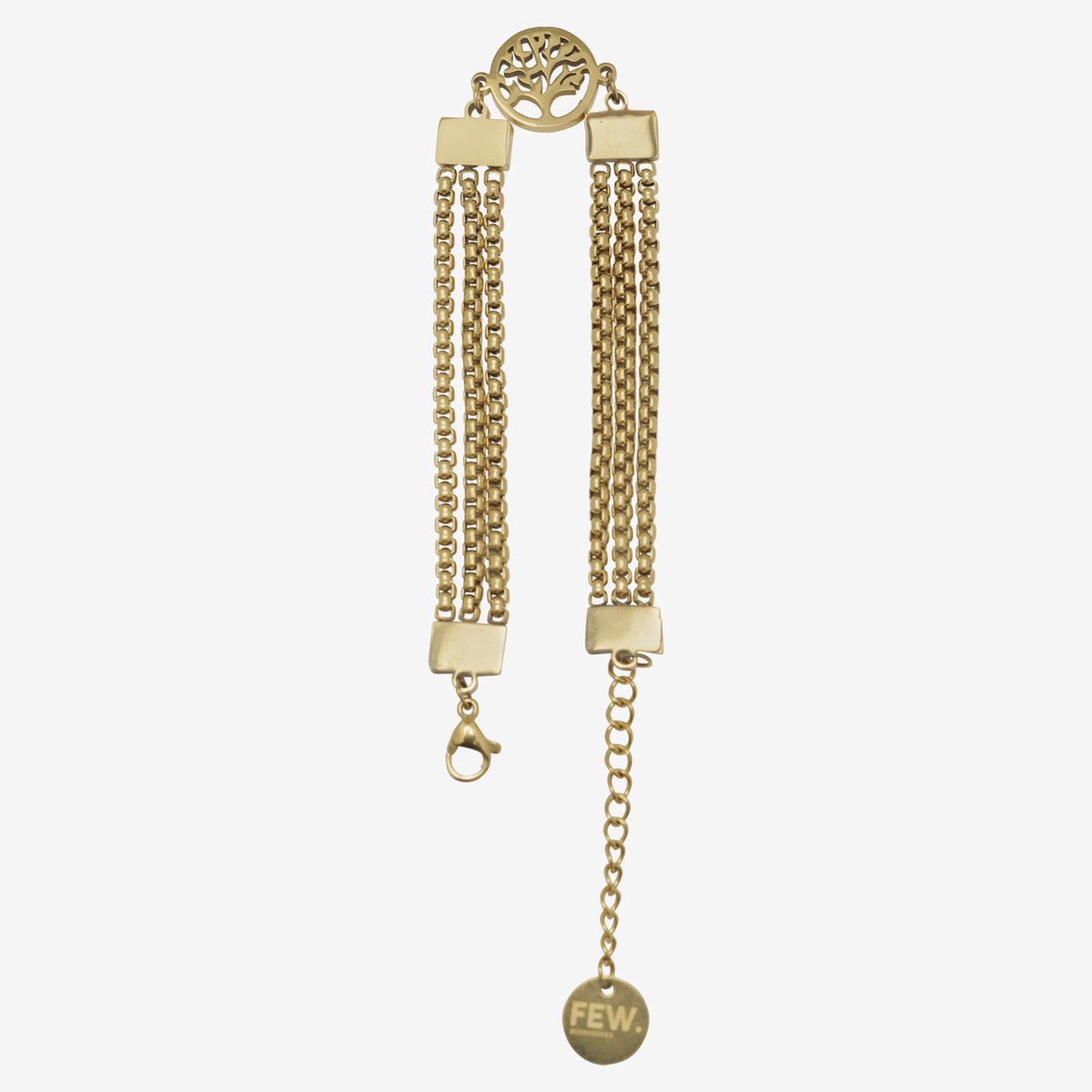 Essenza Tree Of Life Bracelet Gold