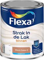 Flexa Strak in de lak - Binnenlak Zijdeglans - Warm Colour 2 - 750ml