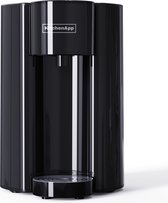 KitchenApp Heetwaterdispenser inclusief filter - Luxe Instant Waterkoker met temperatuurregeling - Heetwatertap - LED Display - 2,7L - Zwart