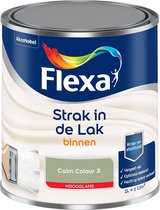 Flexa Strak in de lak - Binnenlak Hoogglans - Calm Colour 3 - 1l