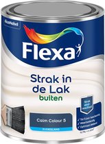 Flexa Strak in de lak - Buitenlak Zijdeglans - Calm Colour 5 - 750ml