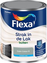 Flexa Strak in de lak - Buitenlak Zijdeglans - Calm Colour 6 - 1l