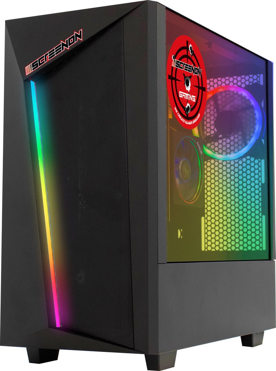 ScreenON - Ryzen 7 - RTX 3060 - GamePC.Y52187 | Geschikt voor Cyberpunk 2077