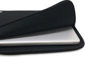 laptophoes voor 17,4 inch (33,4 cm), zacht neopreen, zwart