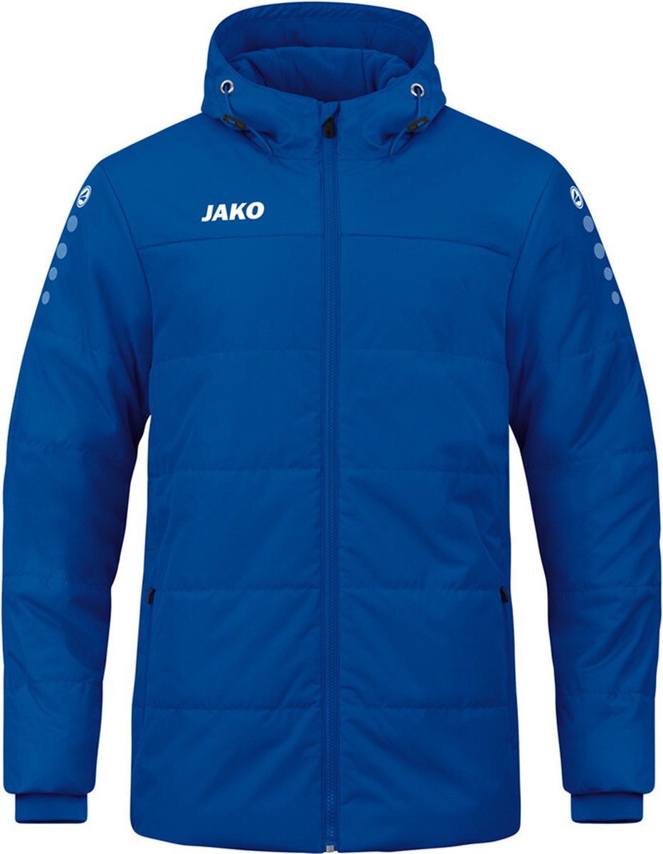 JAKO Coachjas Team Met Capuchon Kind Royal Maat 128