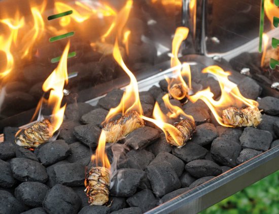 Foto: Boomex aanmaakwol hennep en een plantaardige was 100 hernieuwbare grondstoffen 32 stuks