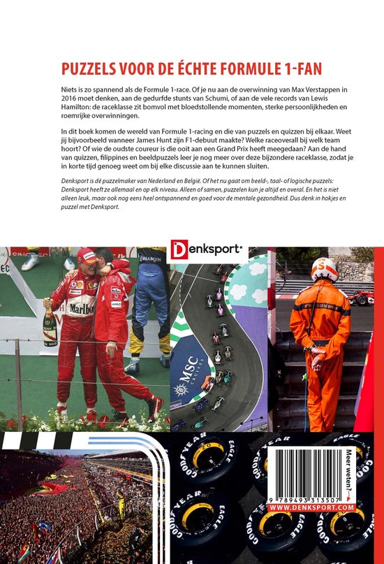 Denksport - Het GP Race Puzzelboek - Denksport