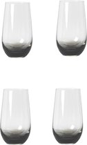 Broste Copenhagen Smoke collectie set van 4 fris glazen handgeblazen in geschenkverpakking - 55 cl