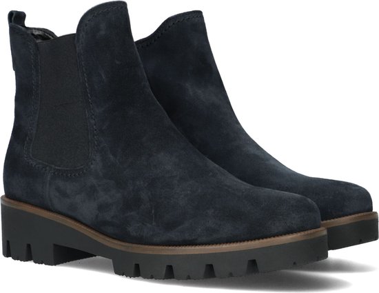 Gabor 771.1 Chelsea boots - Enkellaarsjes - Dames - Blauw - Maat 40,5