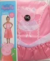 Peppa pig Verkleedjurk roze 3 - 4 jaar - jurk