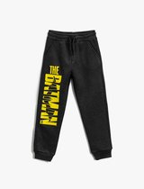 bedrukte joggingbroek