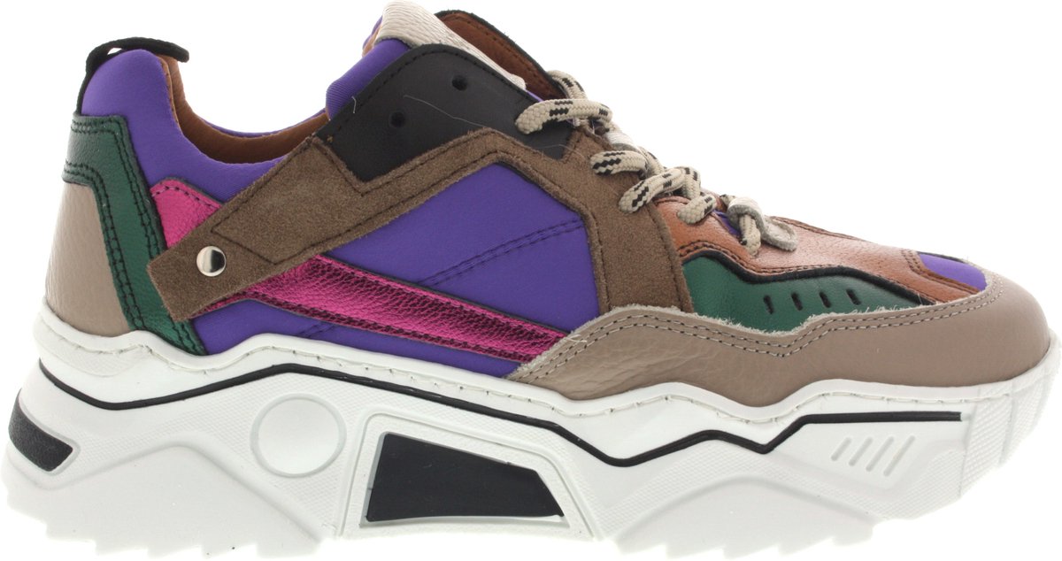 Dames Sneakers Dwrs Pluto Purple/beige Paars - Maat 37