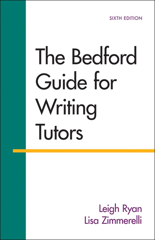 The Bedford Guide for Writing Tutors - cover