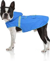 Manteau imperméable pour chien - Manteau imperméable pour chien avec capuche et réflecteurs pour les promenades au sec et en toute sécurité, l'aire de jeux pour chiens et les vacances avec des chiens (XL | Oranje)