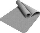 Yogamat, TPE, antislip, milieuvriendelijk, hypoallergeen, huidvriendelijk, SGS-gecontroleerd, inclusief tas en draagband, afmetingen 183 x 61 x 0,8 cm