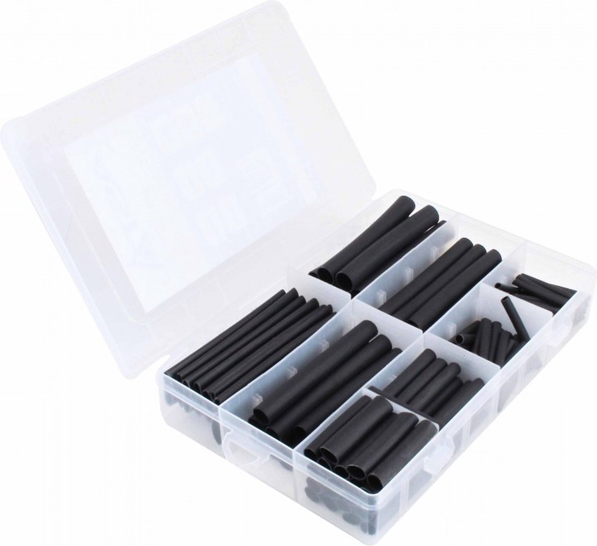 Krimpkous assortiment - Zwart - 127 delig - ASTA