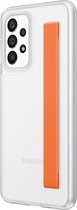 Samsung Slim Strap Cover - Samsung Galaxy A33 -Transparant