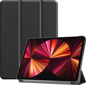 Just in Case Smart Tri-Fold kunstleer hoesje voor iPad Pro 11 (2018 2020 2021) - zwart