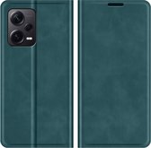Xiaomi Redmi Note 12 Pro+ 5G Magnetic Wallet Case - Green