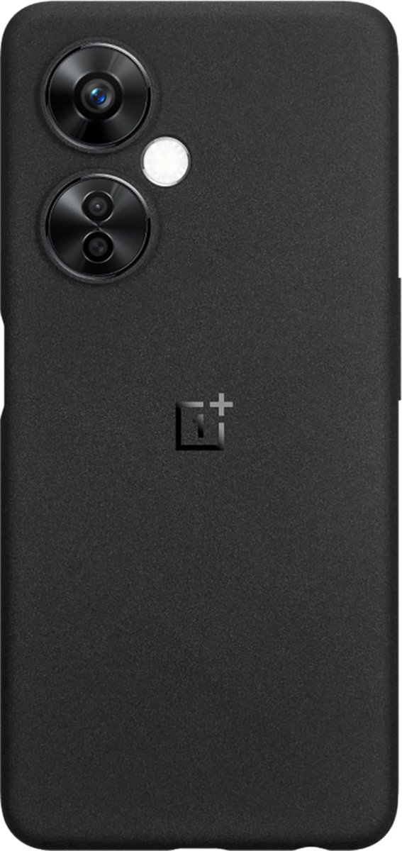 OnePlus Nord 3 Sandstone Back Cover Zwart OnePlus Nord 3 Sandstone Back Cover Zwart