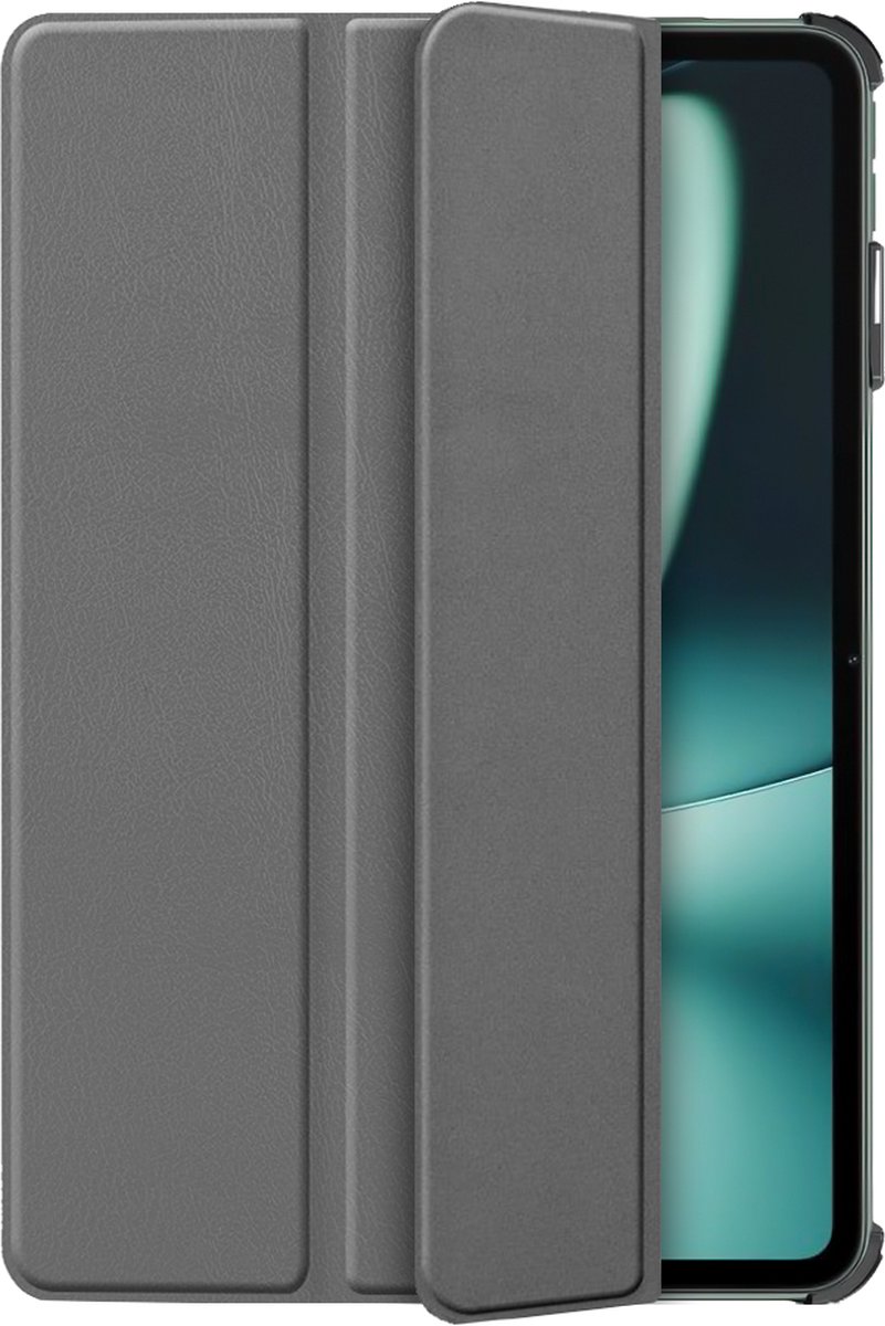 Just in Case tablet Hoes geschikt voor OnePlus Pad - TriFold Bookcase - Grijs