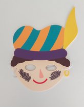 Pieten Foam Masker - Pieten Jongentje - Piet - Sinterklaasfeest - Kindermasker - 5 December - Verkleden - Schoen Cadeautje - Sint - Sinterklaas - Pietenmasker - Pieten - Pakjes Avond