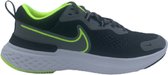 Nike - React Miler 2 - Sneakers - Mannen - Zwart/Wit/Groen - Maat 41