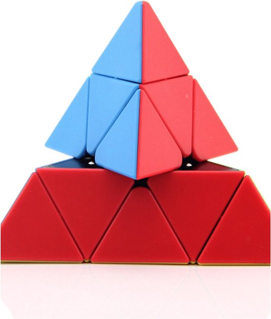 Qiyi Piramide Kubus 3X3 - speedcube - 3X3X3 Piramide Puzzel Kubus van Qiyi — afbeelding 5