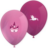 Wefiesta - Unicorn pink - ballonnen (6 stuks)