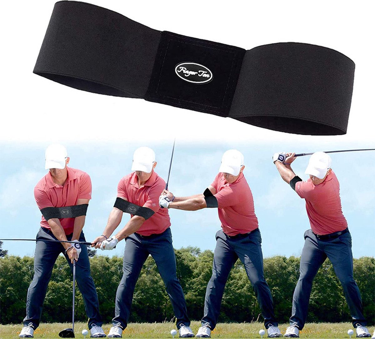 Elastische Golf Swing Trainer Arm Band Riem