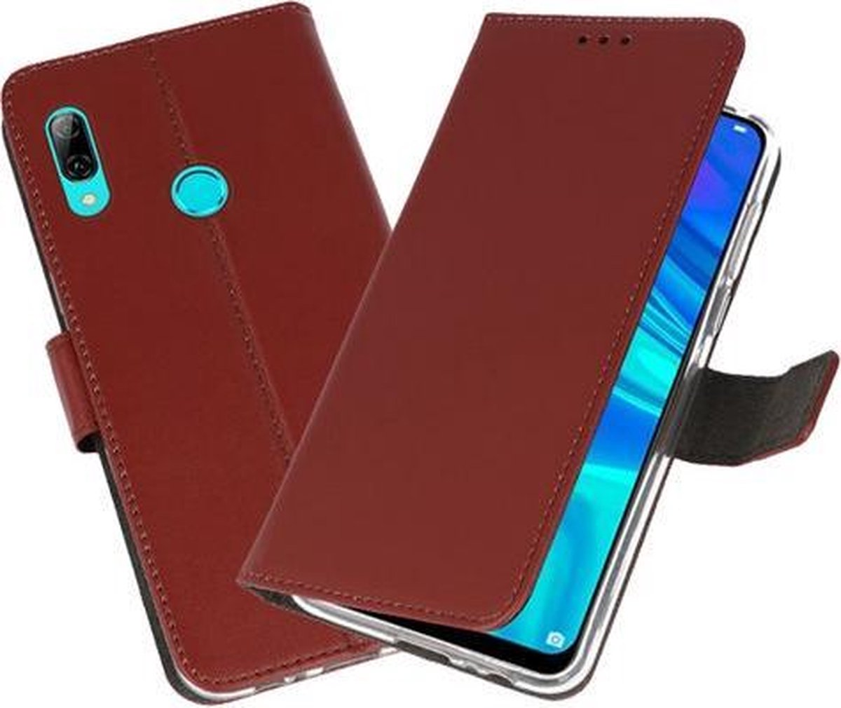 Bestcases Pasjeshouder Telefoonhoesje Huawei P Smart 2019 - Bruin