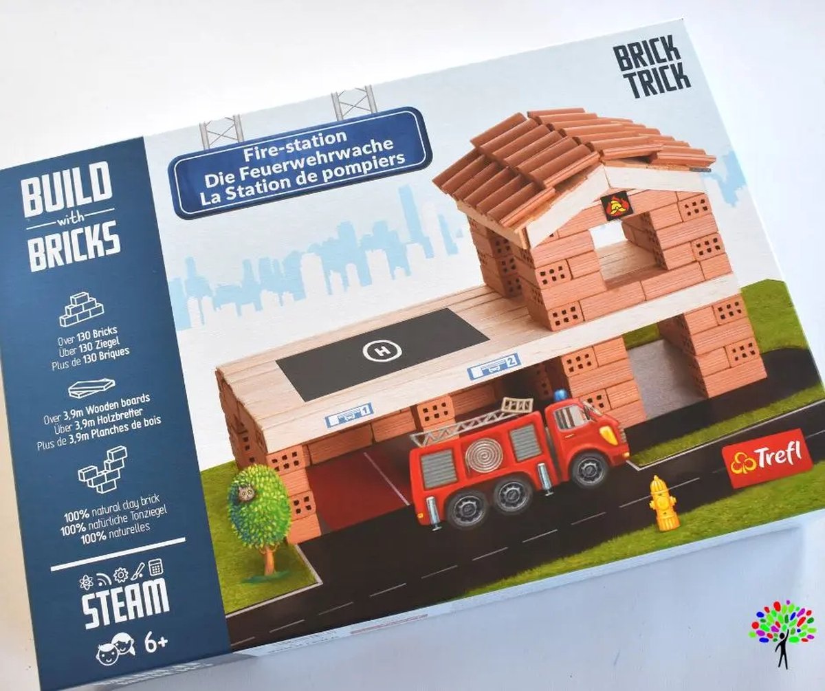 Trefl- Brick Trick - Brandweer