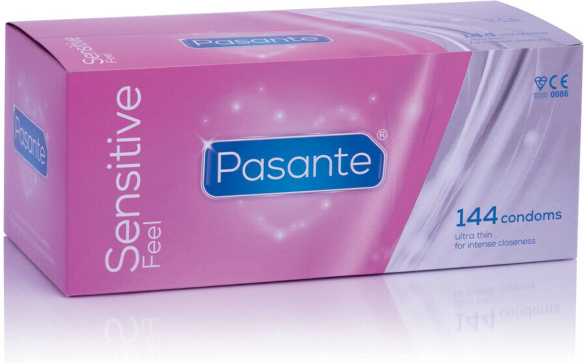 Pasante Sensitive - 144 stuks - Condooms