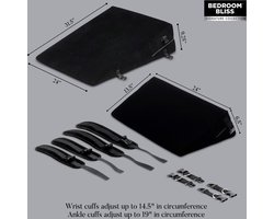 Bondage Kussen Set - Zwart