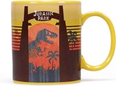 Half Moon Bay Jurassic Park Mok/beker Heat Change Mug Gates Multicolours