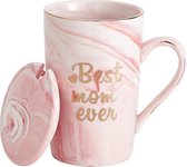 Best Mama Ever Koffiemok 400 ml, grappige cadeau-ideeën voor mama verjaardag, nieuwe mama, zwangerschap, eerste keer moeders en moeders keramische mokken te zijn