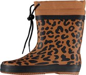 XQ Footwear - Bottes de pluie pour femmes - Avec Doublure - Imprimé Panthère - Marron - Zwart- Taille 23/24