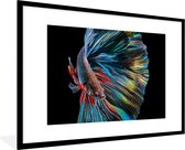 Fotolijst incl. Poster - The Betta Fish - 90x60 cm - Posterlijst