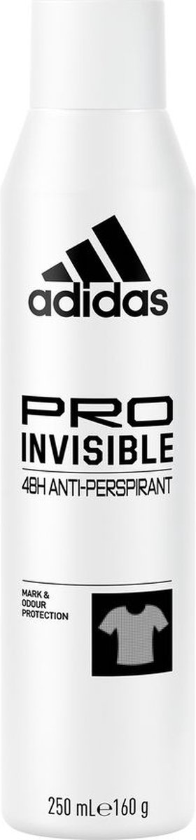 Goedkoopste Pro Invisible antitranspiratiespray 250ml