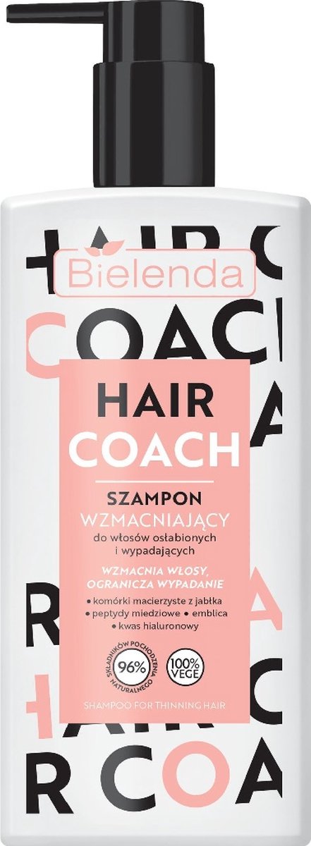 Hair Coach versterkende shampoo voor zwak en vallend haar 300ml