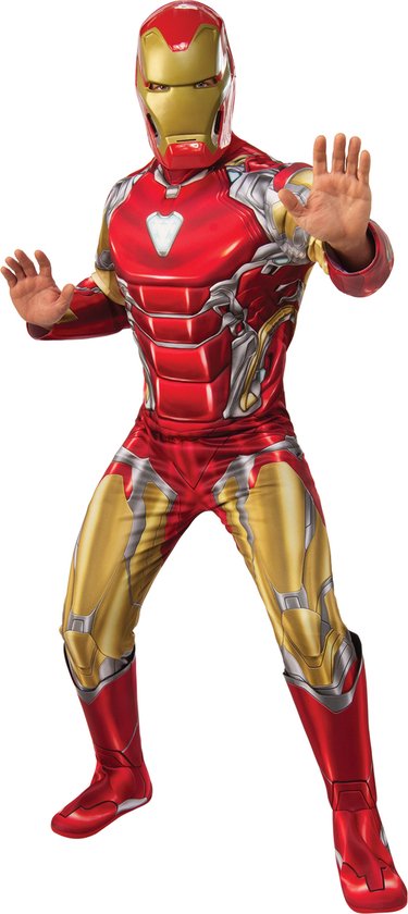 Rubies - Iron - Man - Iron - Man - rood,goud - Carnavalskleding - Verkleedkleding