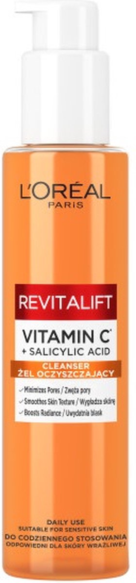 Goedkoopste Revitalift gezichtsreinigingsgel met vitamine C en salicylzuur 150ml