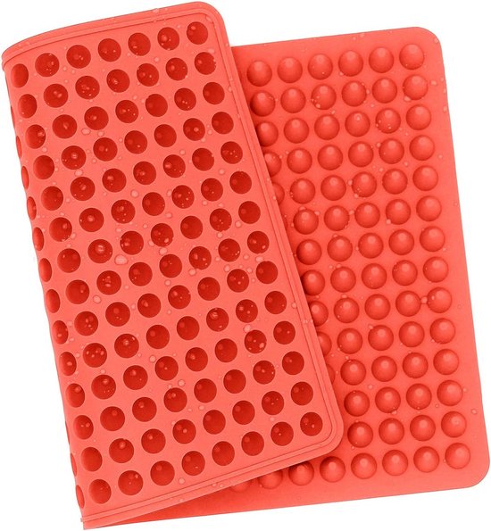 Tapis de cuisson en silicone - Rouge