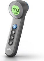 Braun BNT400B Age Precision Touch/No Touch Koortsthermometer Antraciet
