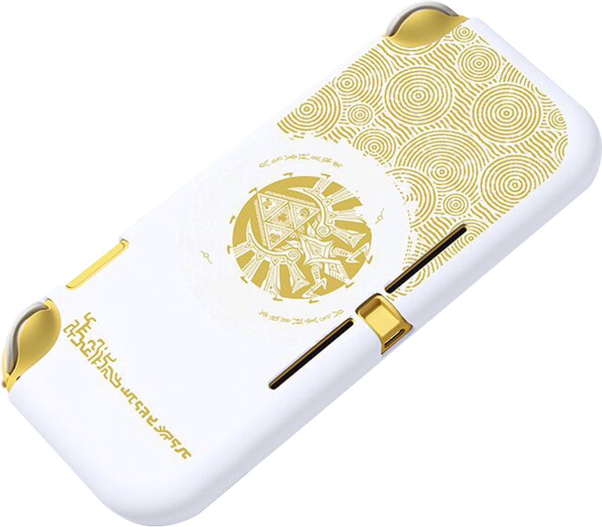 Yes In LAB – Premium Siliconen Case geschikt voor Nintendo Switch Lite –Tears of the Kingdom White Edition – Soft Case – Afneembare Beschermhoes – Zachte TPU Skin Hoesje - Grip Case