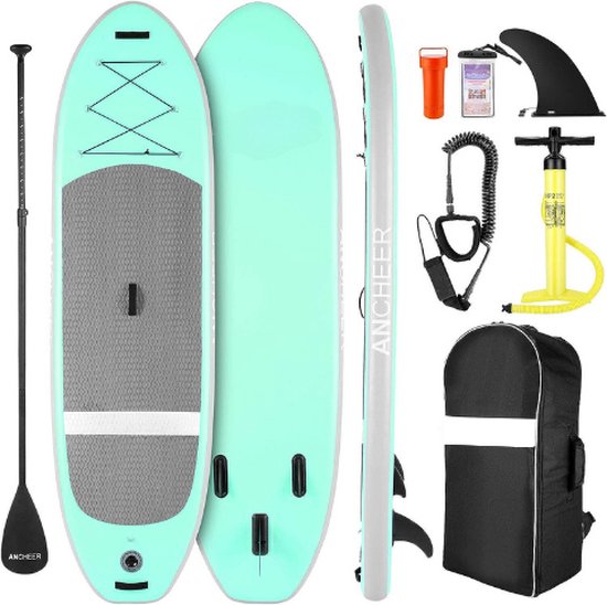 CawoooCawooo SUP Şişme Sörf Tahtası Stand Up Paddle Board 78*320*15 cm