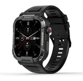 Royal Empire Smartwatch – horloge – met HD Touchscreen - Stappenteller - Calorie Teller - Slaap meter – Geschikt voor alle Smartphones - Bluetooth bellen - Bluetooth muziek - ip67 Waterdicht - kras en stootvast - Zwart - Smartwatch Heren